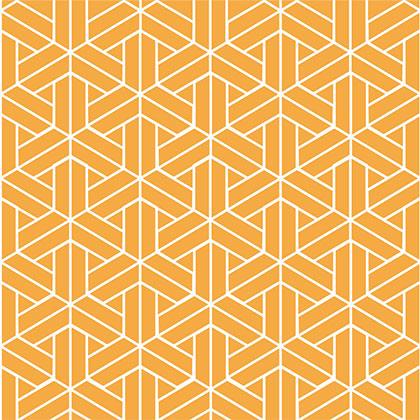 yellow-orange and white kikkou pattern