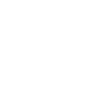 white icon of a shield with a paw print inside