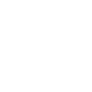 white icon of a person holding a dog's paw with a heart above them