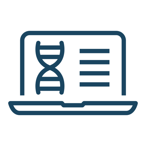 data with laptop